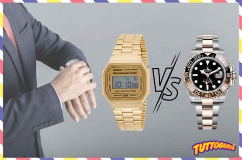 rolex sono leggeri|Confronto tra Rolex e Casio. .